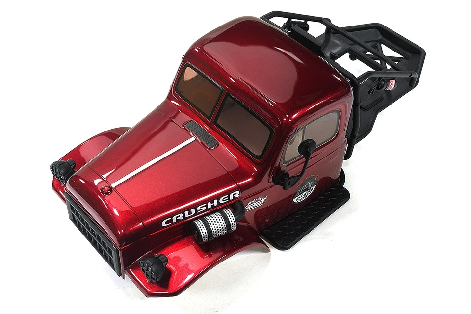 Realistic Red Plastic Body Kit for 1/10 Scale Off-Road Crawler 285mm WB - Image 1 of 4