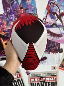 Scarlet Spider-Man Helmet Across The Spider-Verse Mask Cosplay Customized Masks - Picture 1 of 11