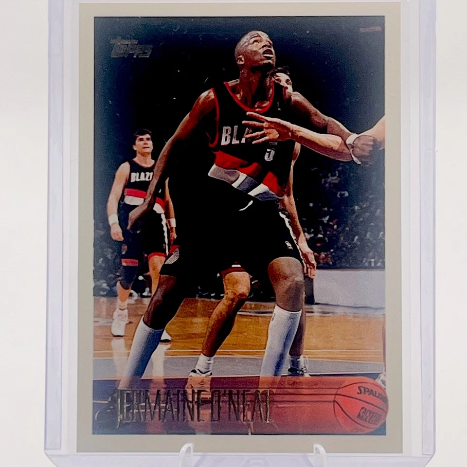 Jermaine O'Neal 1996-97 Topps RC #191 Rookie Portland Trail Blazers - Image 1 of 1