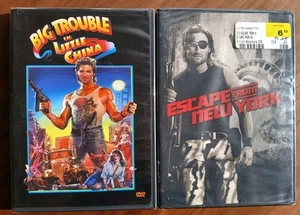 Big Trouble in Little China Escpae From New York 1981 DVD LOT New Kurt Russell  - Picture 1 of 5