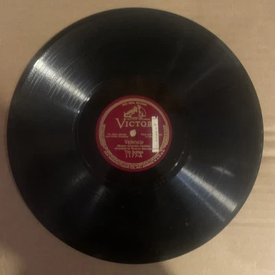 Tito Schipa, 78 rpm, V+, Valencia, Victor Red Seal 1177 (Repress) - Image 1 of 2