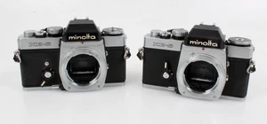 TEILE/REPARATUREN 2er Set Minolta XE-5 analoge Spiegelreflexkamera 35 mm Gehäuse - Bild 1 von 6