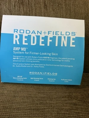 Rodan + Fields Redefine AMP MD Roller System Complete w/Night Renewing Serum - Image 1 of 3