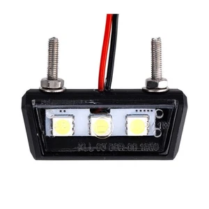 2x LED Kennzeichenleuchte Beleuchtung Nummernschild Anhänger Rücklicht Universal - Picture 1 of 8