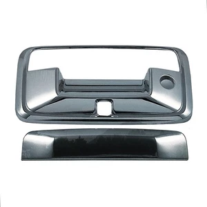 Tailgate Handle Cover for 2014-2018 GMC Sierra 1500 w/Camera Cutout[Chrome] - Picture 1 of 2