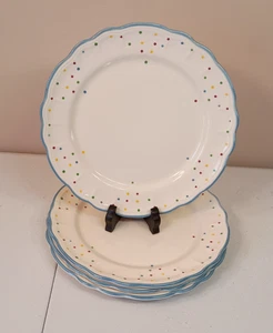 4 platos de cena vintage de carnaval de 10,5" de Tiffany & Co. - Imagen 1 de 5