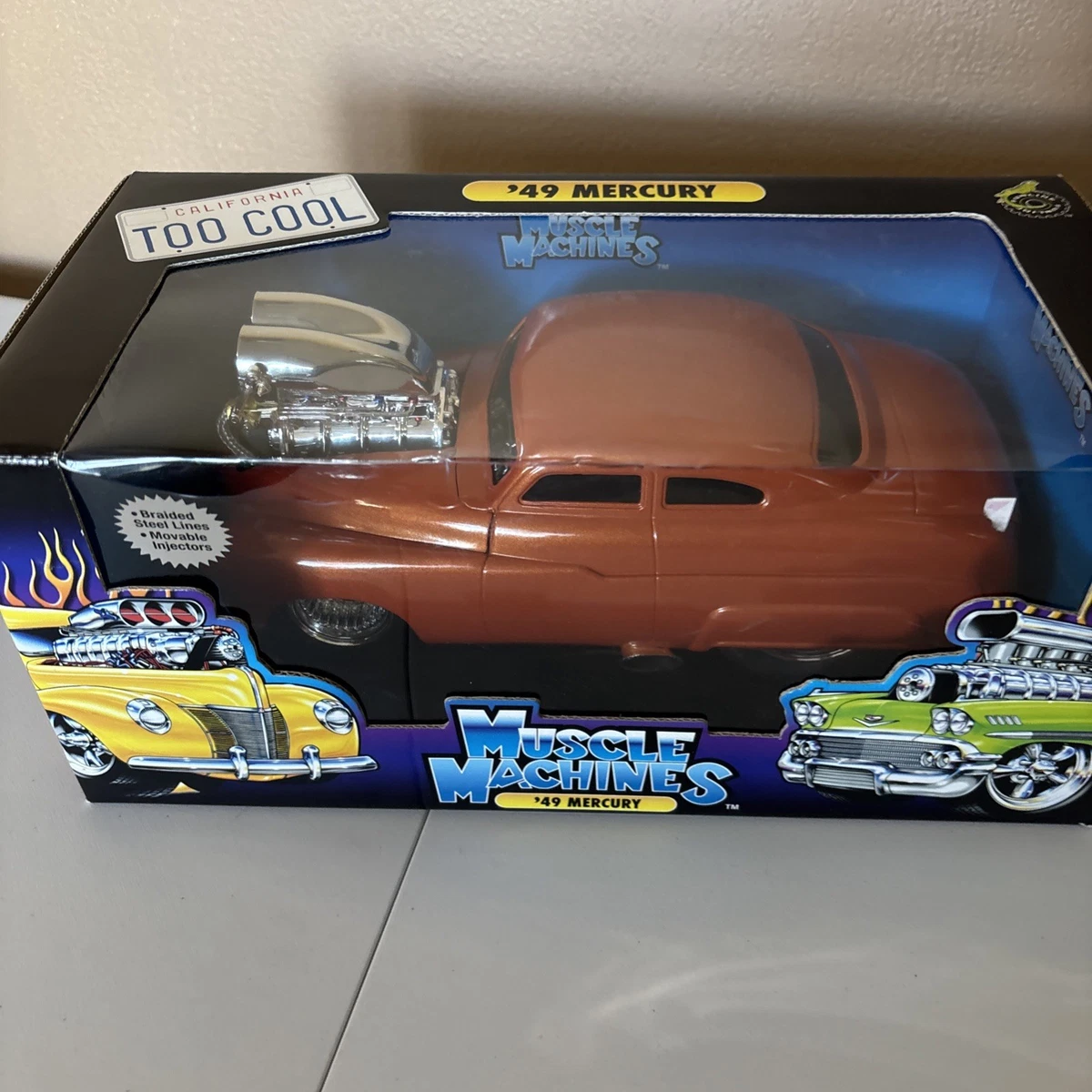 Muscle Machines Mercury 1:18 Scale Diecast Cars, Trucks & Vans for