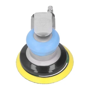 .Air Sander 5in Orbital Pneumatic Sanding Machine 12000RPM Palm Grinder For - Picture 1 of 23