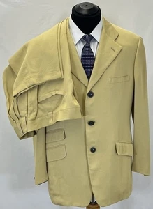 GIANNI VERSACE Vintage Exclusive Italian Men's Designer Business Suit SZ 46 R - Picture 1 of 9