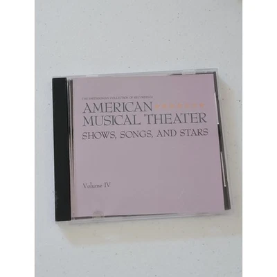 Smithsonian American Musical Theater Vol IV CD RD 036 Broadway Showtunes Good Foto 1 de 2