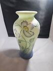 Fenton Hand Painted Vase 9.5