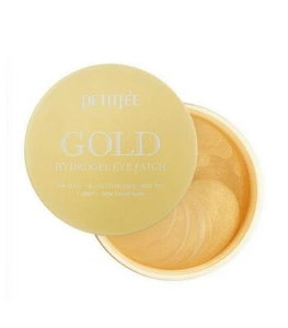 Parche para ojos de hidrogel dorado Petitfee 1,4 g x 60 piezas belleza coreana ginseng y colágeno - Imagen 1 de 4