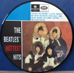 The Beatles Hottest Hits Picture Disk PDK LP EUROPE MINT- - Imagen 1 de 2