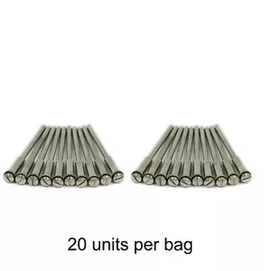 20 Dental Lab Jewelry Reinforced Mandrels 2.35mm Shank 3/32” for Discs & Points - Picture 1 of 4