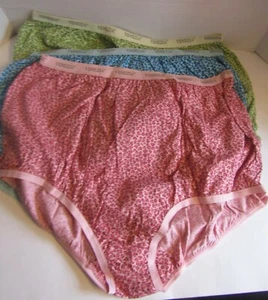 3 Pares Calzoncillos Talla 11 Venezia Lane Bryant Plus Estampado de Leopardo NUEVOS - Imagen 1 de 3