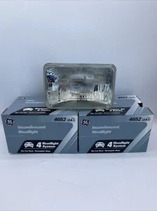 Pair GE 4652 Low Beam Headlight Bulb - Replaces H4662 H4656 - Picture 1 of 2