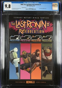 TMNT: The Last Ronin II: Re-Evolution #1 Delgado 16-Bit Variante CGC 9.8 - Bild 1 von 3