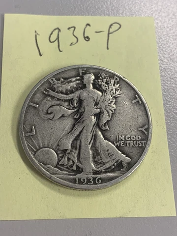1936 P Walking Liberty Half Dollar by REEDERSONG Cover
