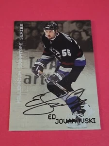 ED JOVANOVSKI - 1999-00 IN THE GAME MILLENNIUM SIGNATURE SERIES AUTOGRAPH - Picture 1 of 2