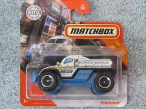 Matchbox 2020 #023/100 ROAD RAIDER white blue CaseB - Picture 1 of 2