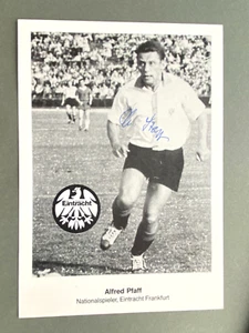 ALFRED PFAFF (†2008) Weltmeister 1954 DFB signed Autogrammkarte 10x15 Autogramm - Picture 1 of 1