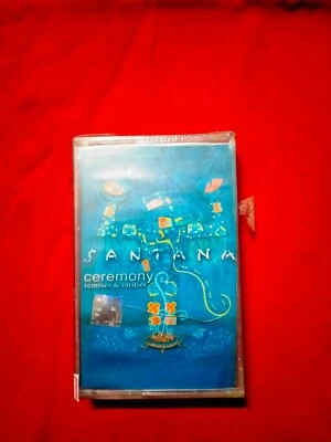 Santana Ceremony Remixes & Rarities RARE Cassette tape INDIA indian Sealed 2003 - Image 1 of 3