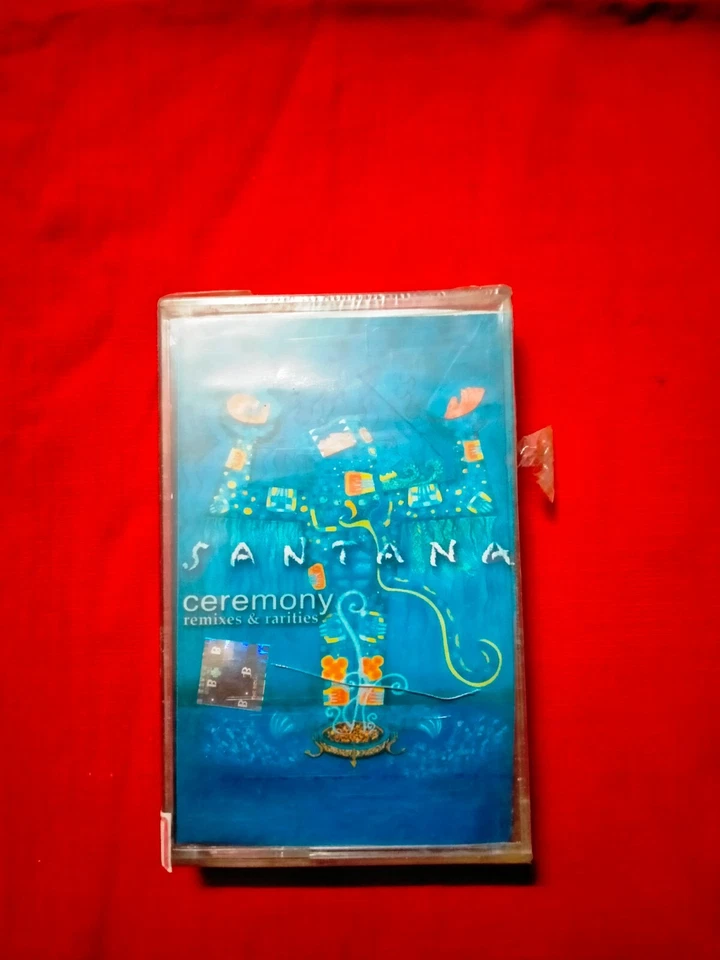 Santana Ceremony Remixes & Rarities RARE Cassette tape INDIA indian Sealed 2003 - Image 1 of 3