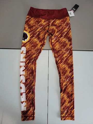 NFL Football Team Apparel Washington Commanders Womens Leggings Pants Cover