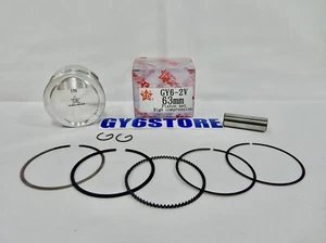 TAIDA 2V 180 - 206cc (63mm BORE) CAST HIGH COMPRESSION PISTON & RINGS SET - Picture 1 of 5