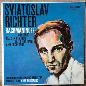 RACHMANINOFF - CONCERTO NO.2 & OP.18 - RICHTER EX-/EX+ VINYL LP / RARE 1960 US - Picture 1 of 10