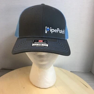 Pipe Patch Richardson 112 Trucker Snapback Hat Gray/blue - Picture 1 of 7