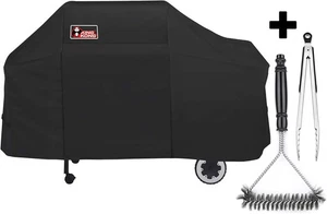 7552 Cover for Weber Genesis Silver/Gold / 2000-5500 Gas Grills, Black - Picture 1 of 3