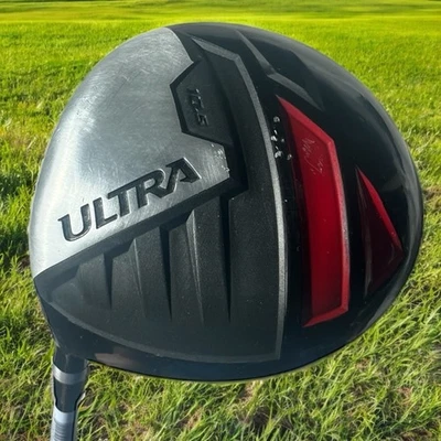 Taco de golfe Wilson Ultra BLK 10,5° driver grafite masculino flexível mão esquerda - Imagem 1 de 4