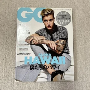 GQ Japan July 2023 Justin Bieber Cover Feature Aloha Hawaii Magazine - Picture 1 of 6