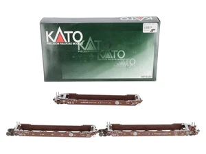 Kato 30-9011 HO Scale BNSF Maxi IV Well Car Set #253512 NIB - Picture 1 of 6