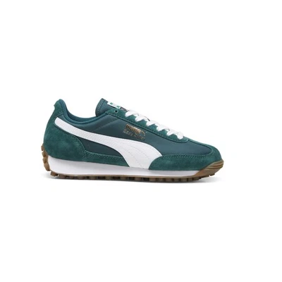 Zapatillas informales verdes con cordones PUMA Easy Rider vintage para jóvenes niños 39937111 Foto 1 de 4
