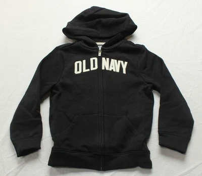 Sudadera con Capucha Antigua Azul Marino para Niño Logo Gráfico Cremallera Completa Frontal JK5 Blackjack Talla 6T Nueva con Etiquetas Foto 1 de 4