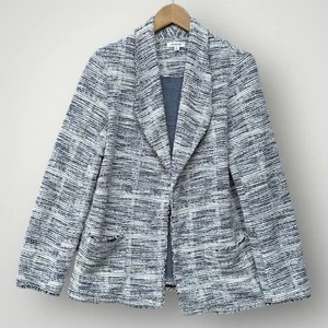 Max Studio Open Blazer Jacket Women Size L - Picture 1 of 8