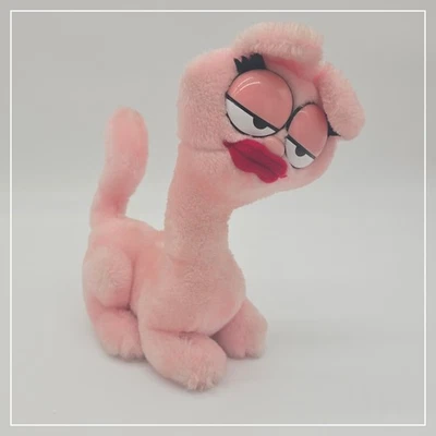 Vintage Dakin Garfield Arlene Girl Pink Cat Stuffed Animal Plush Toy 1984 - Image 1 of 4