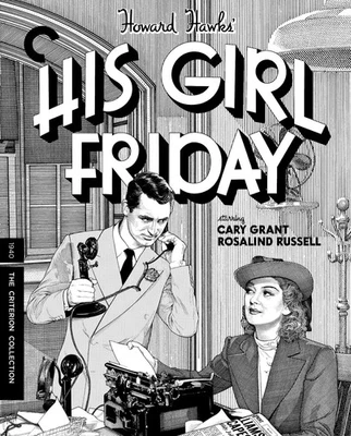 HIS GIRL FRIDAY (1940) Criterion Collection 3-Disc 4K UHD & Region A Blu-ray Set - Image 1 of 4