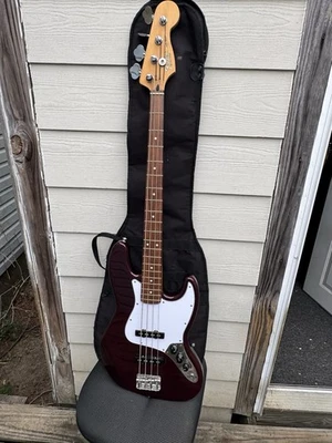Fender 2001 Jazz Bass Standard Midnight Wine  - Image 1 of 4