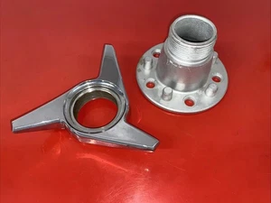 1963-1966 Corvette Kelsey Hayes Knock Off Wheel Spinner & Hub ORIGINAL - Picture 1 of 15