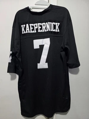 Colin Kaepernick #7 I'm With Kap Sewn 球衣 I Know My Rights 尺寸 L — 第 1/4 张图片