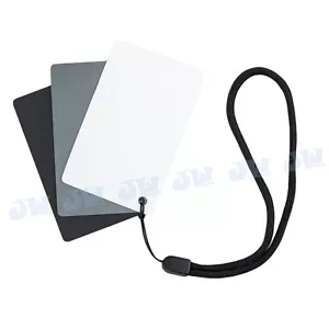 JJC Digital Gray White Balance Card For Canon EOS 70D 60D 7D 6D 5D Mark II III - Picture 1 of 12