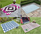 Large Outdoor Rug Garden Carpet Alfresco Decorative Patio Non Slip 120cm x 180cm