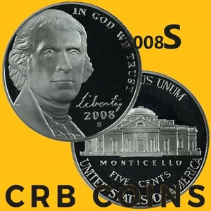 2008-S PP Jefferson Nickel - (PR) KM#381 - N08S - Bild 1 von 6