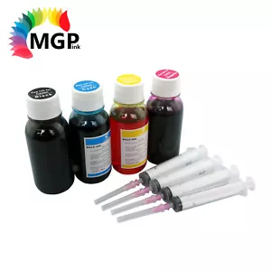 4x100ml Refill Ink kit Canon PG640 CL641 PIXMA MG2160 MG2260 MG3160 MG3260 - Picture 1 of 5