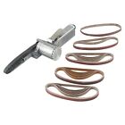 Powerful Air Belt Sander Polishing Machine + 50pcs Belts for Metal Polishing