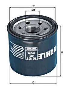MAHLE Ölfilter Für SUZUKI CAGIVA APRILIA SACHS BIMOTA KAWASAKI C Dl 1651006B01 - Bild 1 von 1