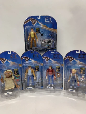 E.T. Gertie Elliott Keyman Limited Edition Figures 2001 Toys R Us Exclusive New Cover